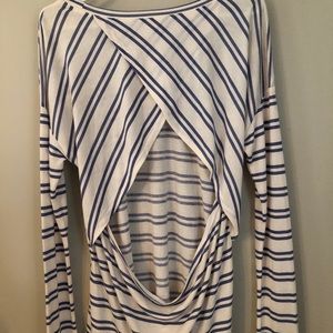 Kirra open back shirt